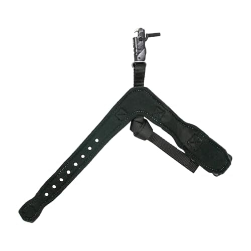 Scott Archery Ghost Buckle Archery Release with NCS Strap-Black, view 3