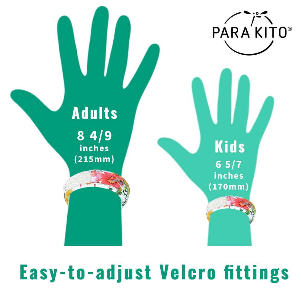 PARA'KITO Mosquito Repellent Bundle - 1 Roll-on Gel | 1 Black Sport Band