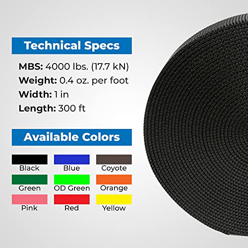 Rock-N-Rescue 1-Inch Nylon Tubular Spool