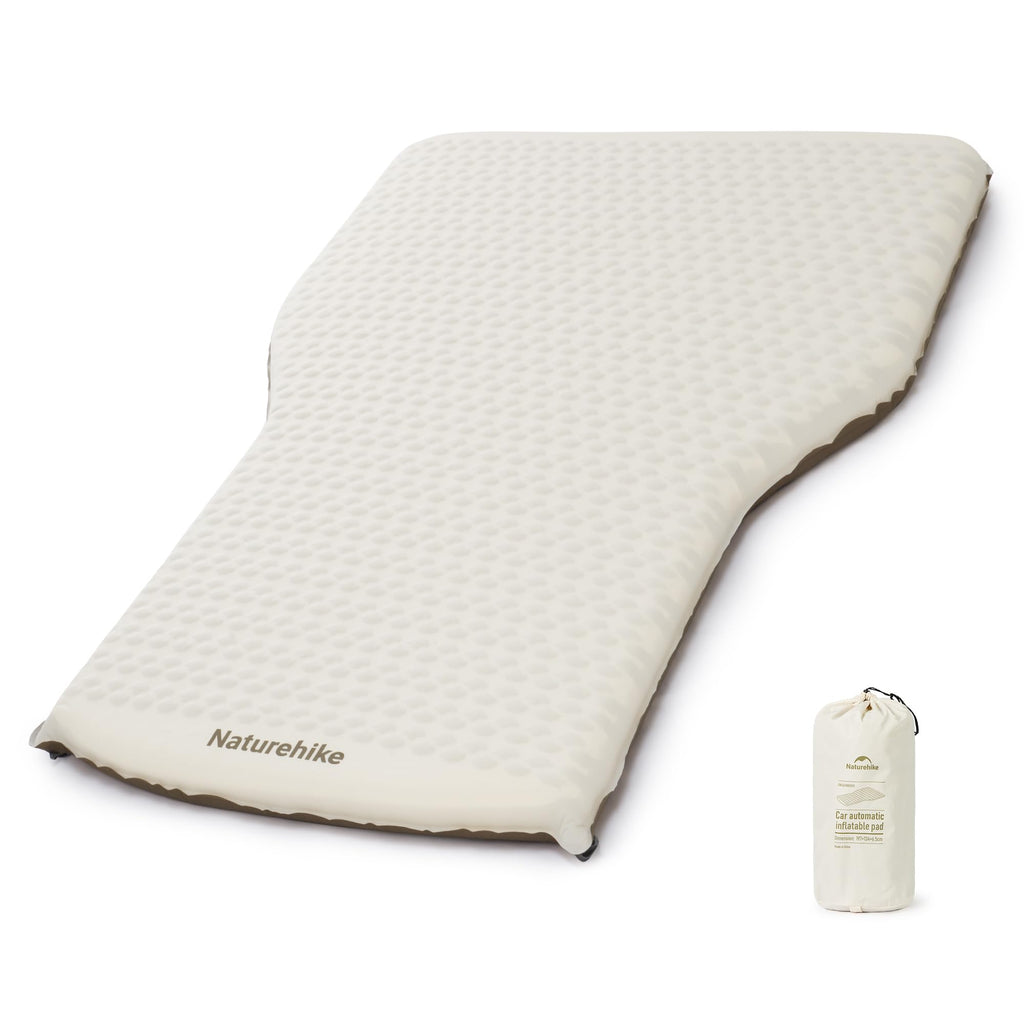 Naturehike 2.56’’ Thickened Car Mattress for SUV Camping, Self Inflating Sleepin
