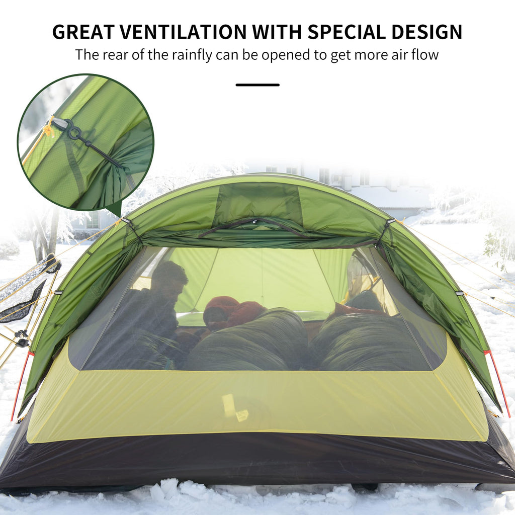 Naturehike Opalus Backpacking Tent 2-4 Person Lightweight Waterproof Camping Ten, view 7