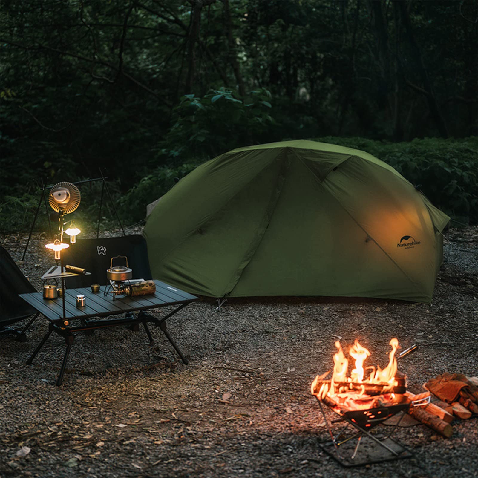 Naturehike Canyon 2 Person Pop Up Tent, Easy Set up Instant Tent for Two Person,