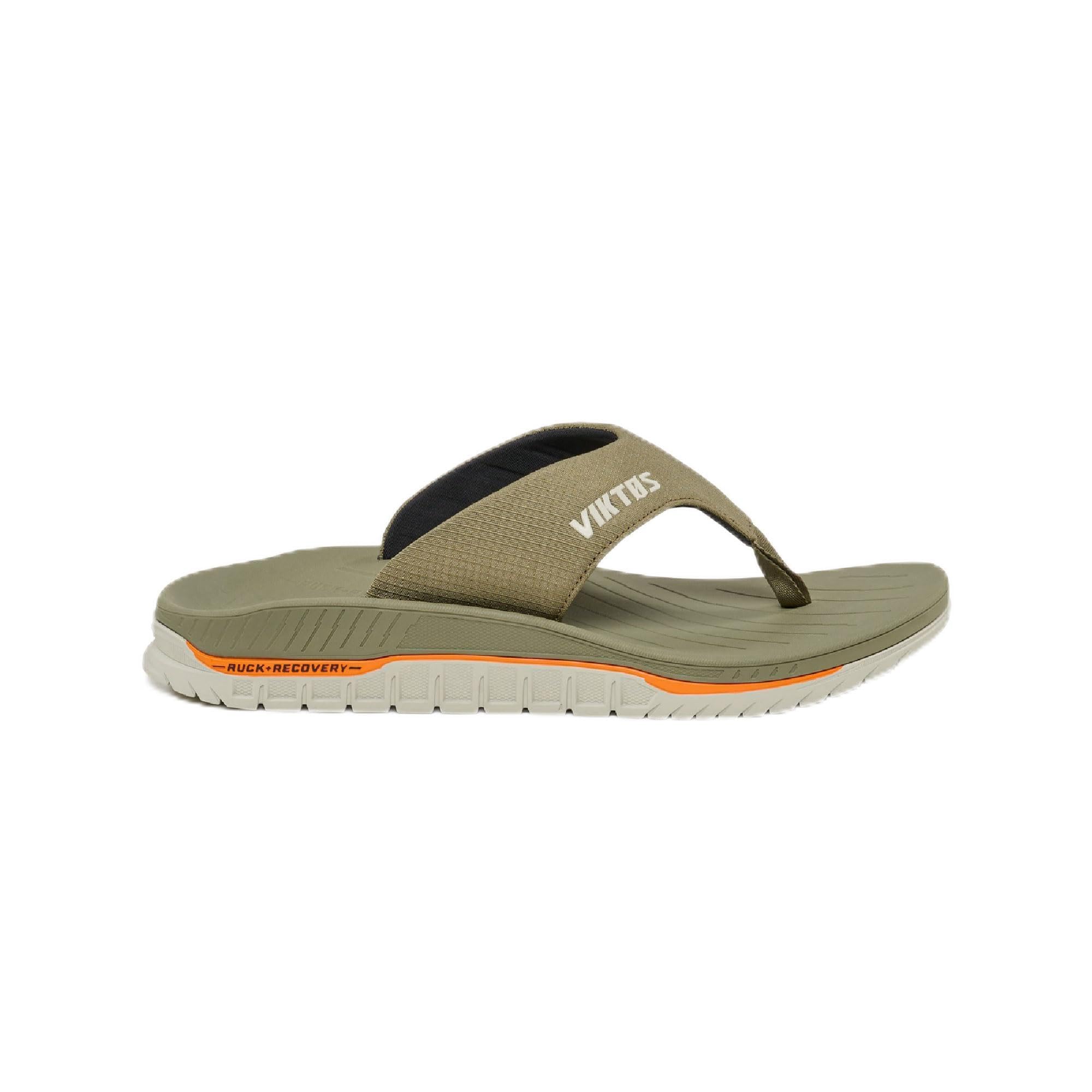 VIKTOS Men's Ruck Recovery XC Sandals | Lightweight Casual Outdoor Flip Flops w
