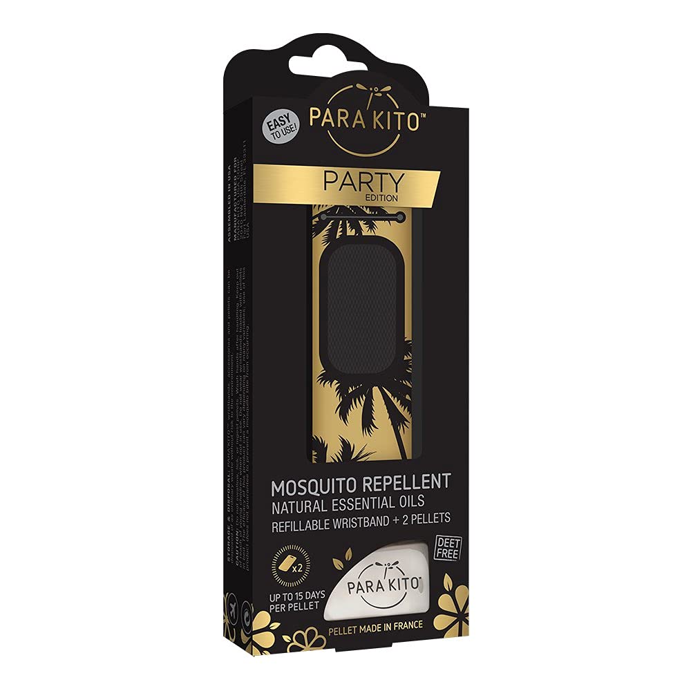 PARA'KITO Mosquito Insect & Bug Repellent Wristband - Waterproof