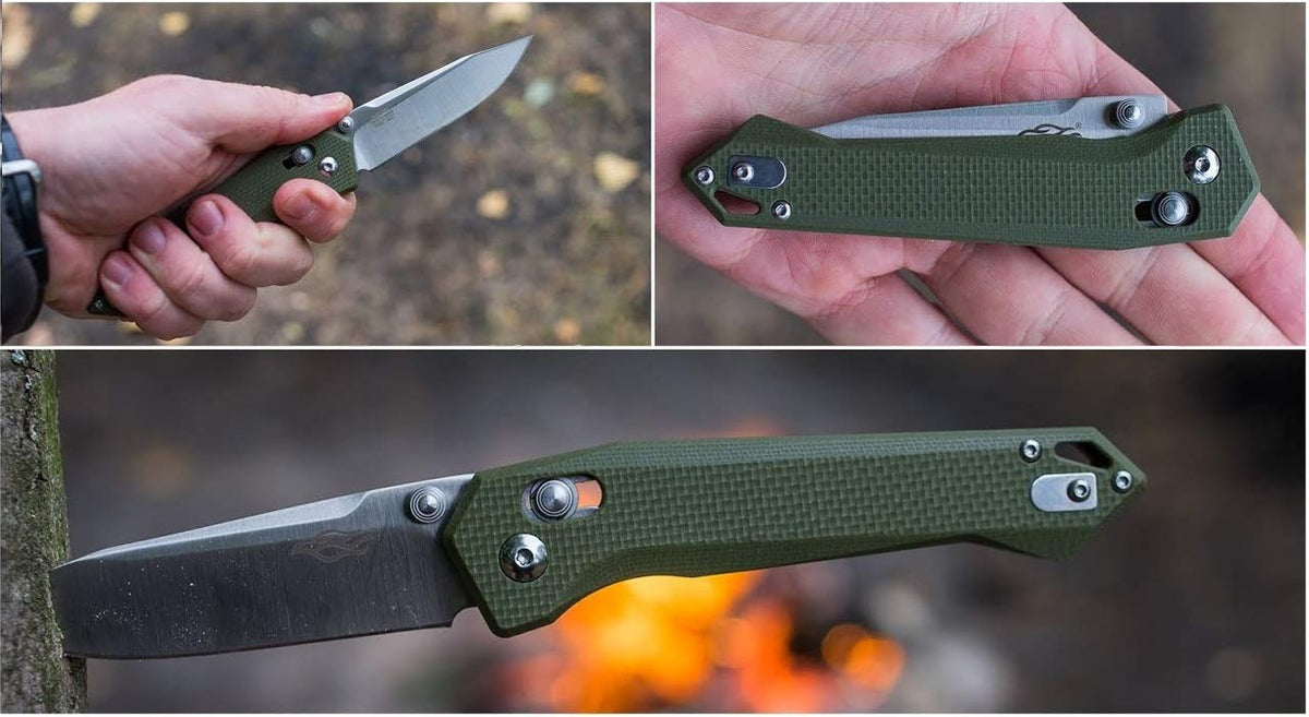 Firebird Ganzo FB7651-GR Pocket Folding Knife 440C