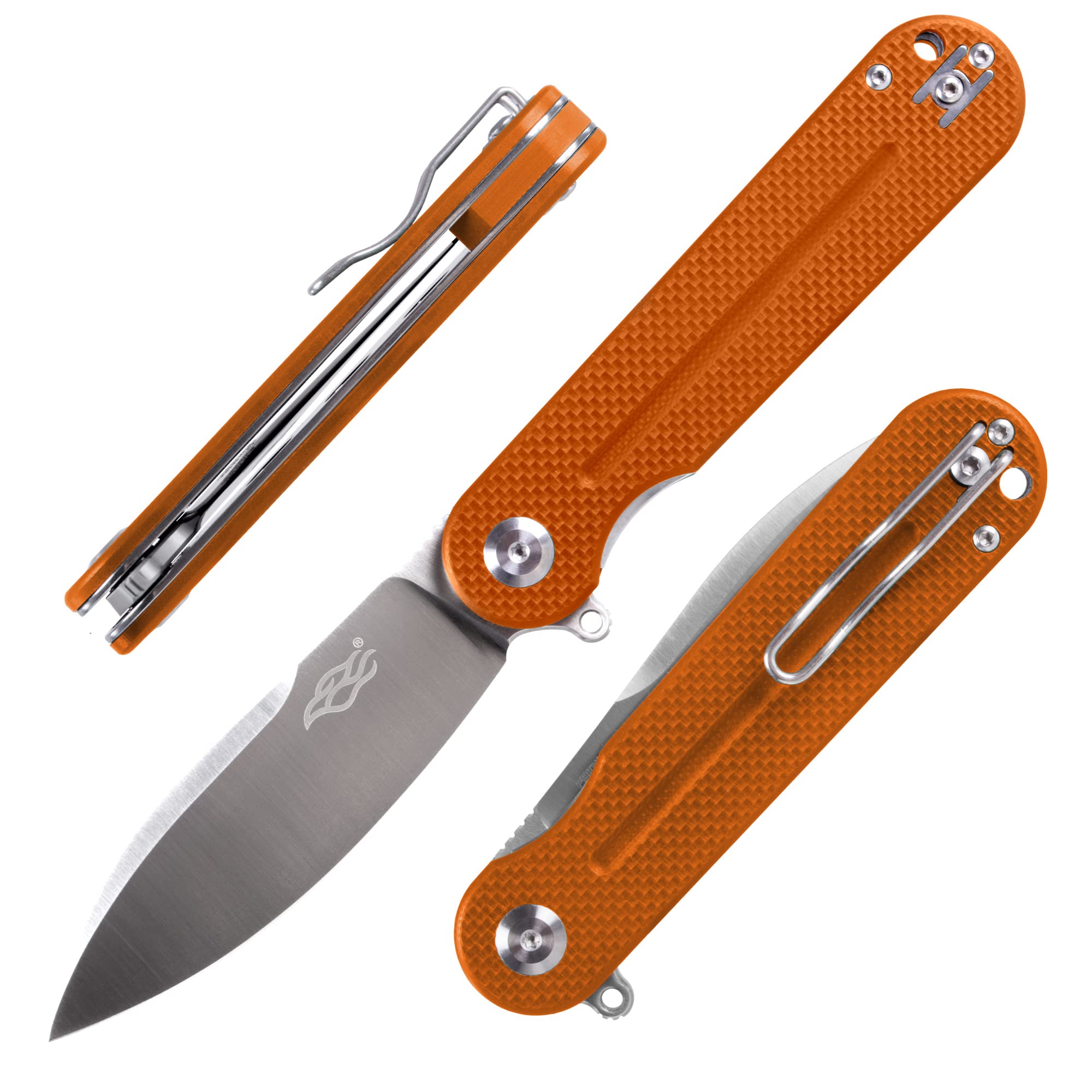 Firebird GANZO FH922-OR Pocket Folding Knife D2 Steel Blade