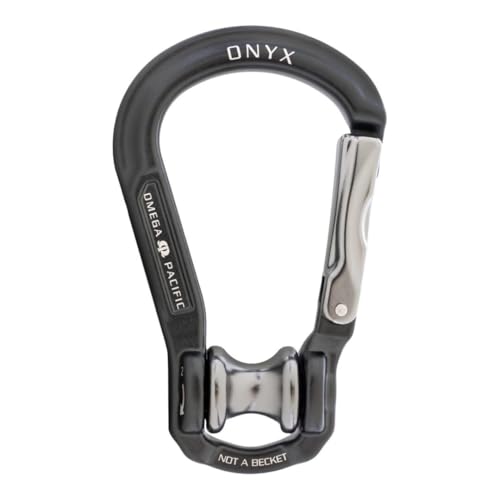 Omega Pacific Onyx Straight Gate HMS w/Integrated Pulley Sheave