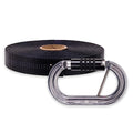 Rock-N-Rescue Heavyweight Nylon Tubular Webbing Black 25 ft Bundle w/Raider Quik