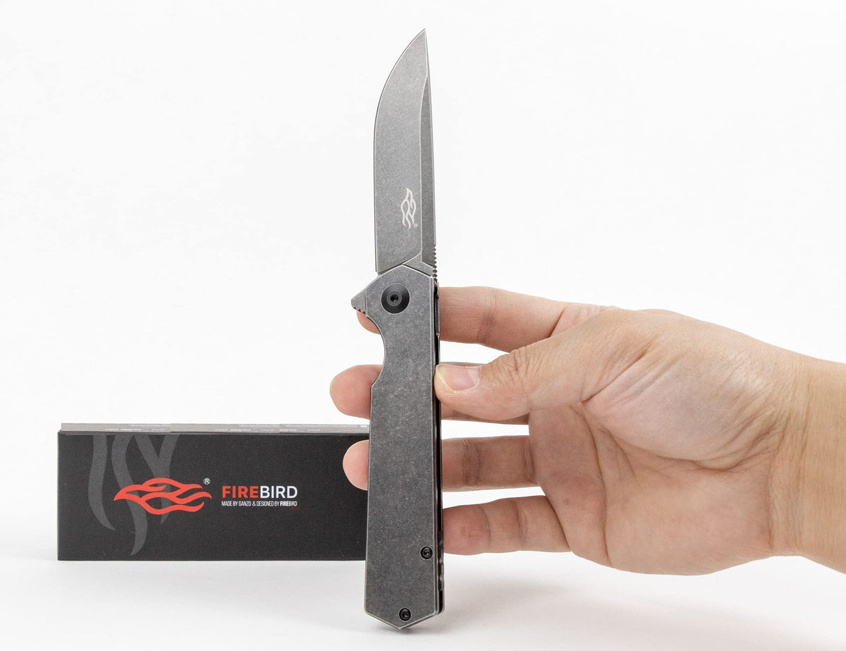 Firebird GANZO FH13-SS Pocket Folding Knife 60HRC D2 Steel