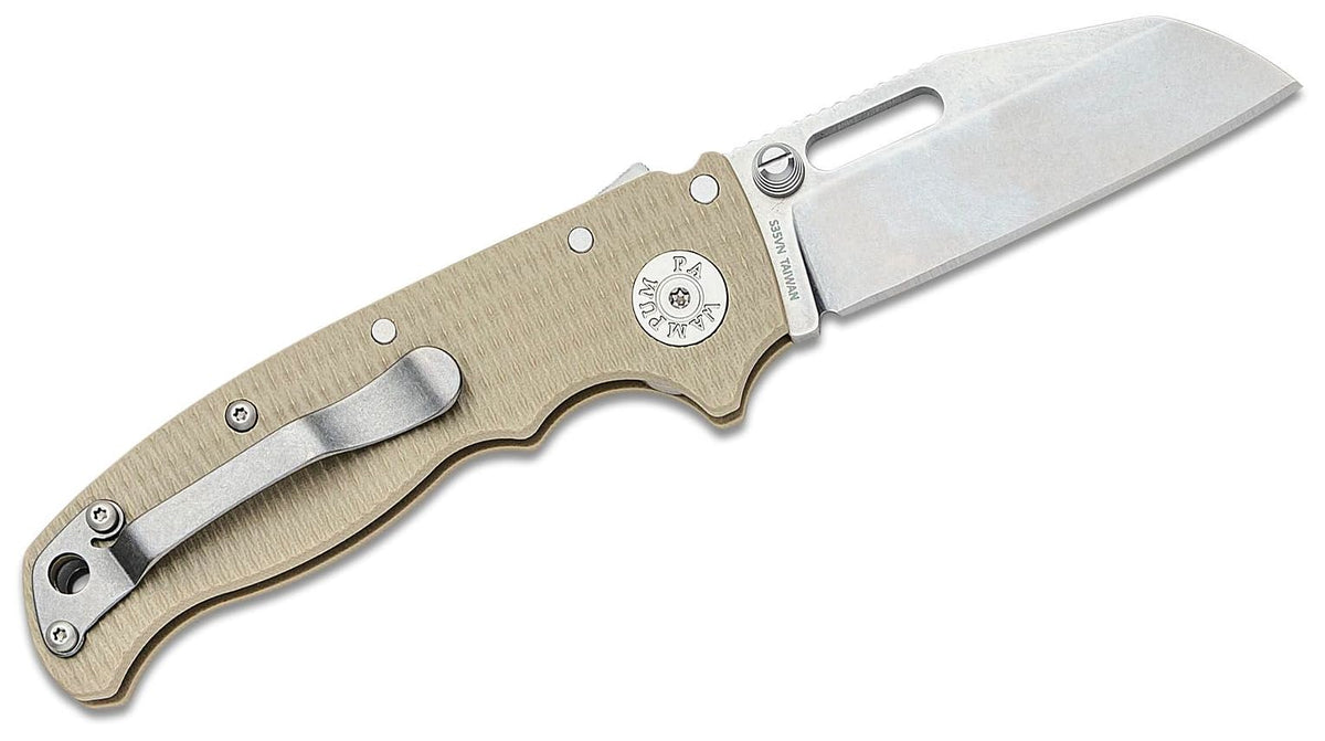 Demko Knives AD 20.5 Shark Lock Folding Knife DEMKO AD20.5 S35VN (G10 Coyote Tan