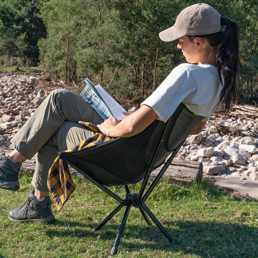 Naturehike Fast-Assembly Camping Chair, Lightweight Aluminum Portable Chair with, view 4