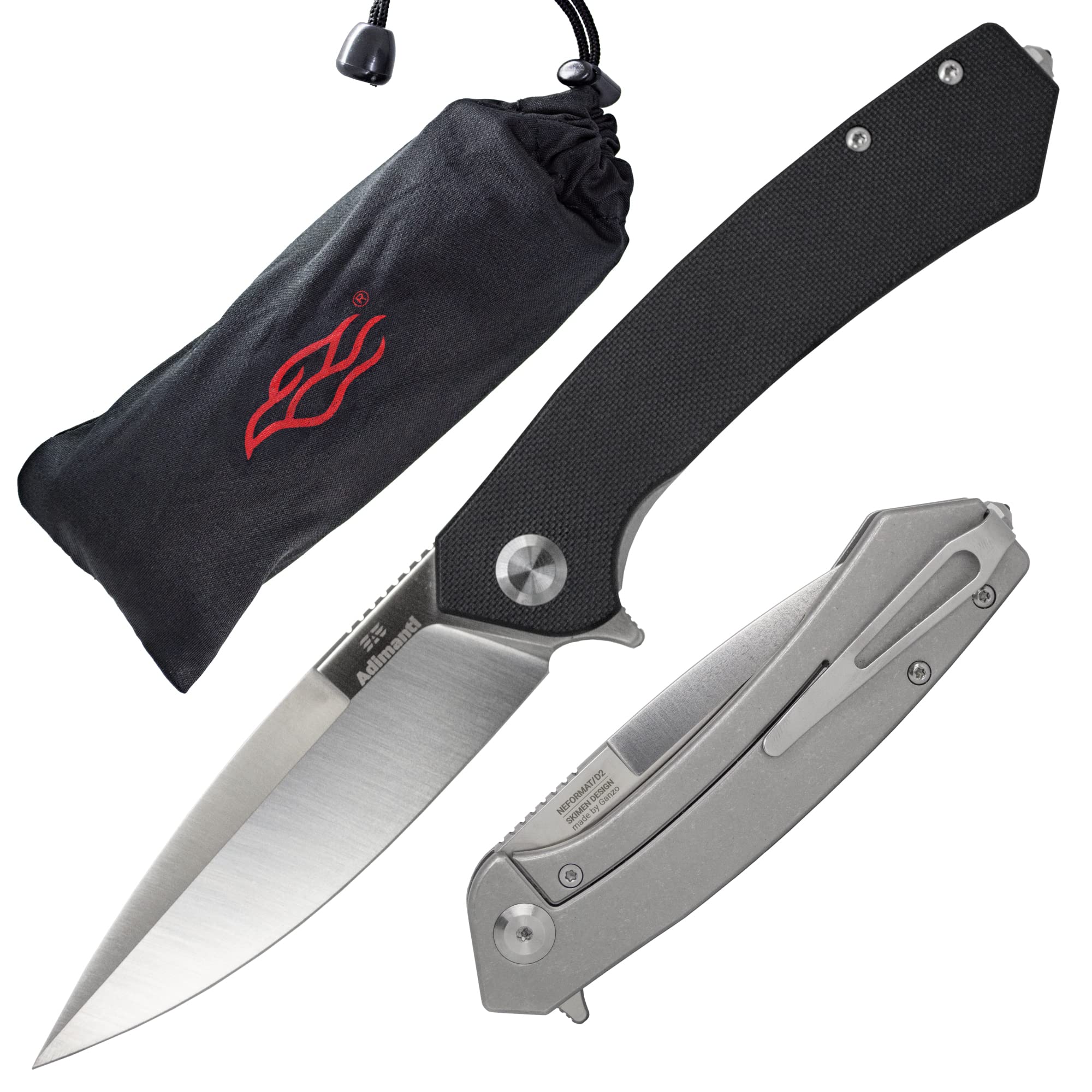 Firebird GANZO Adimanti Skimen Pocket Folding Knife G10