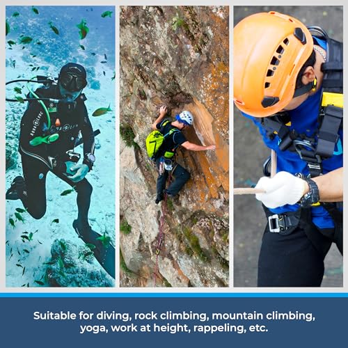 Omega Pacific Rappel Ring - Solid Seamless Aluminum Design, Outdoor Adventure