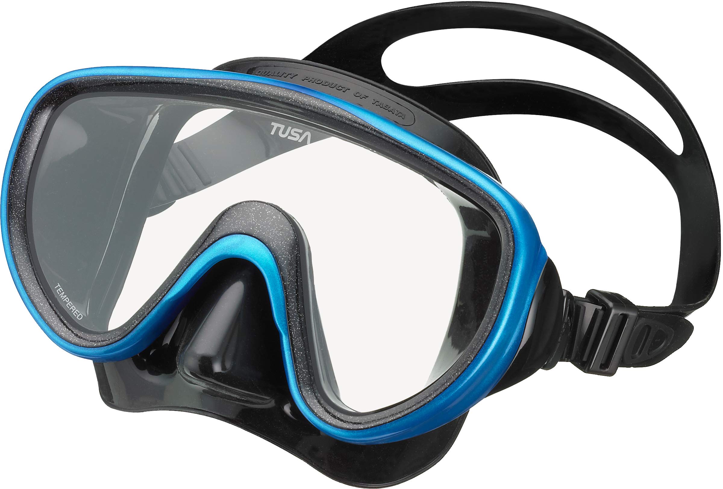 TUSA Sport UM16 Adult Serene Snorkeling Mask, Fishtail Blue