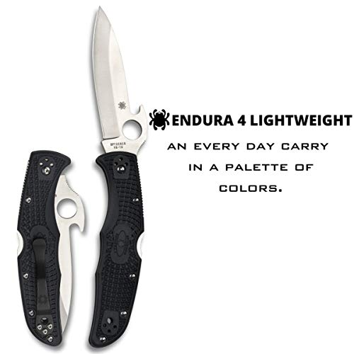 Spyderco Endura 4 Signature Knife with 3.80", view 2