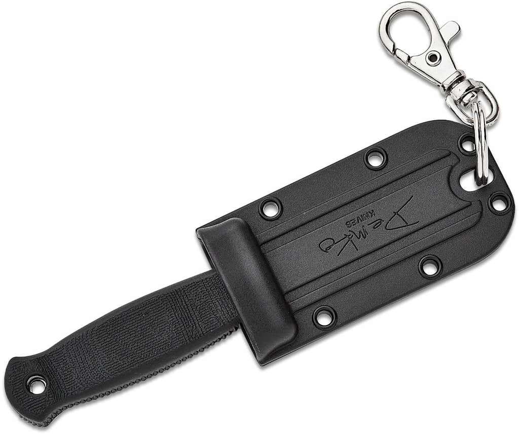 Demko Knives Armiger Fixed Blade with Sheath- Armiger 2 & Armiger 4 - Clip Point, view 4