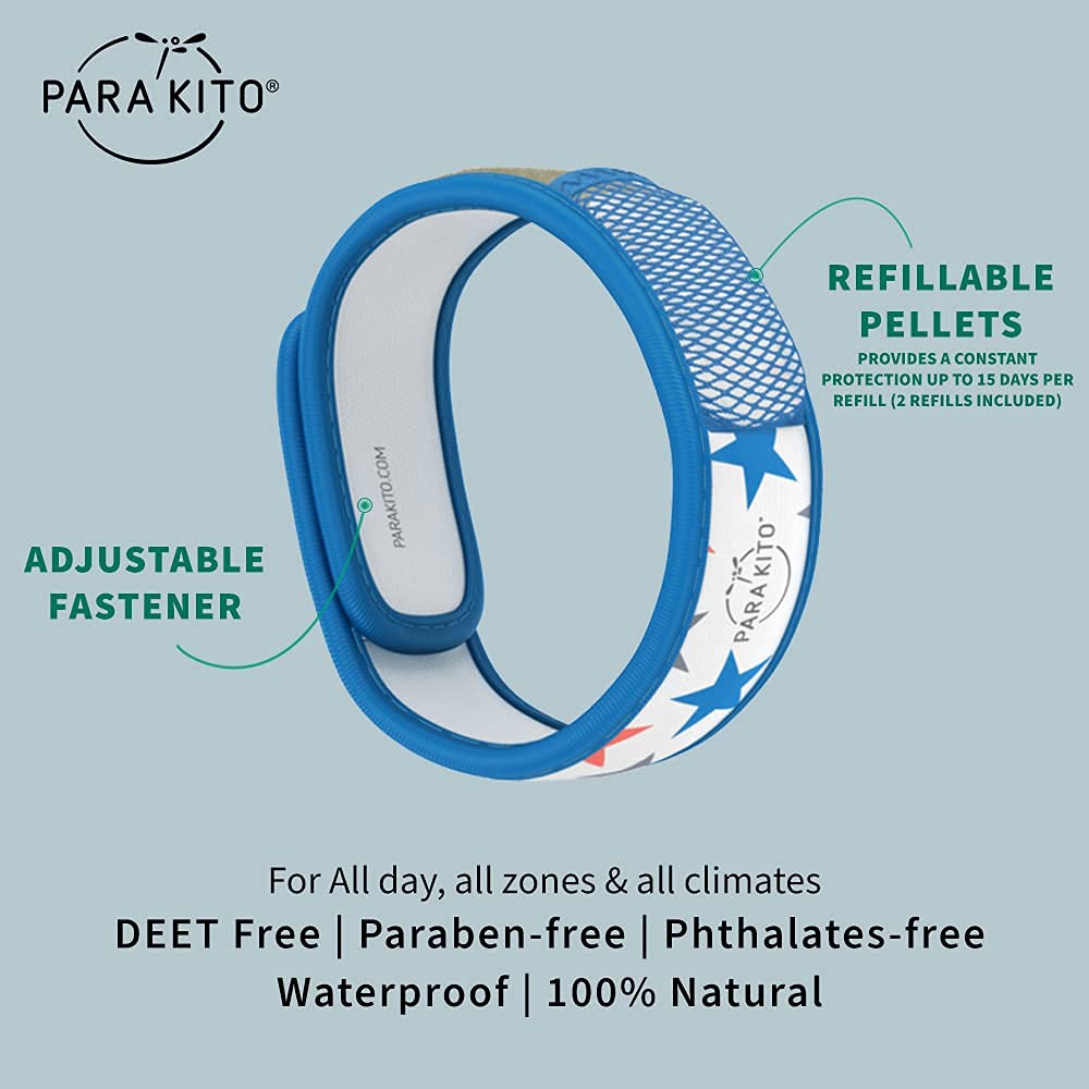 PARA'KITO Mosquito Insect & Bug Protection Wristband, view 2