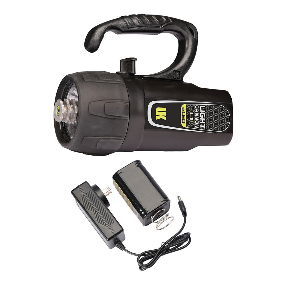 Underwater Kinetics Light Cannon eLED (L1) Dive Light w/ NiMH Battery/Charger, L