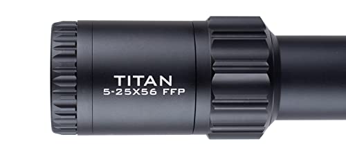 Titan Rifle Scope 5-25x56 FFP w/ Zerostop
