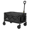 Naturehike Collapsible Folding Wagon, 110L Outdoor Foldable Utility Cart with Cu