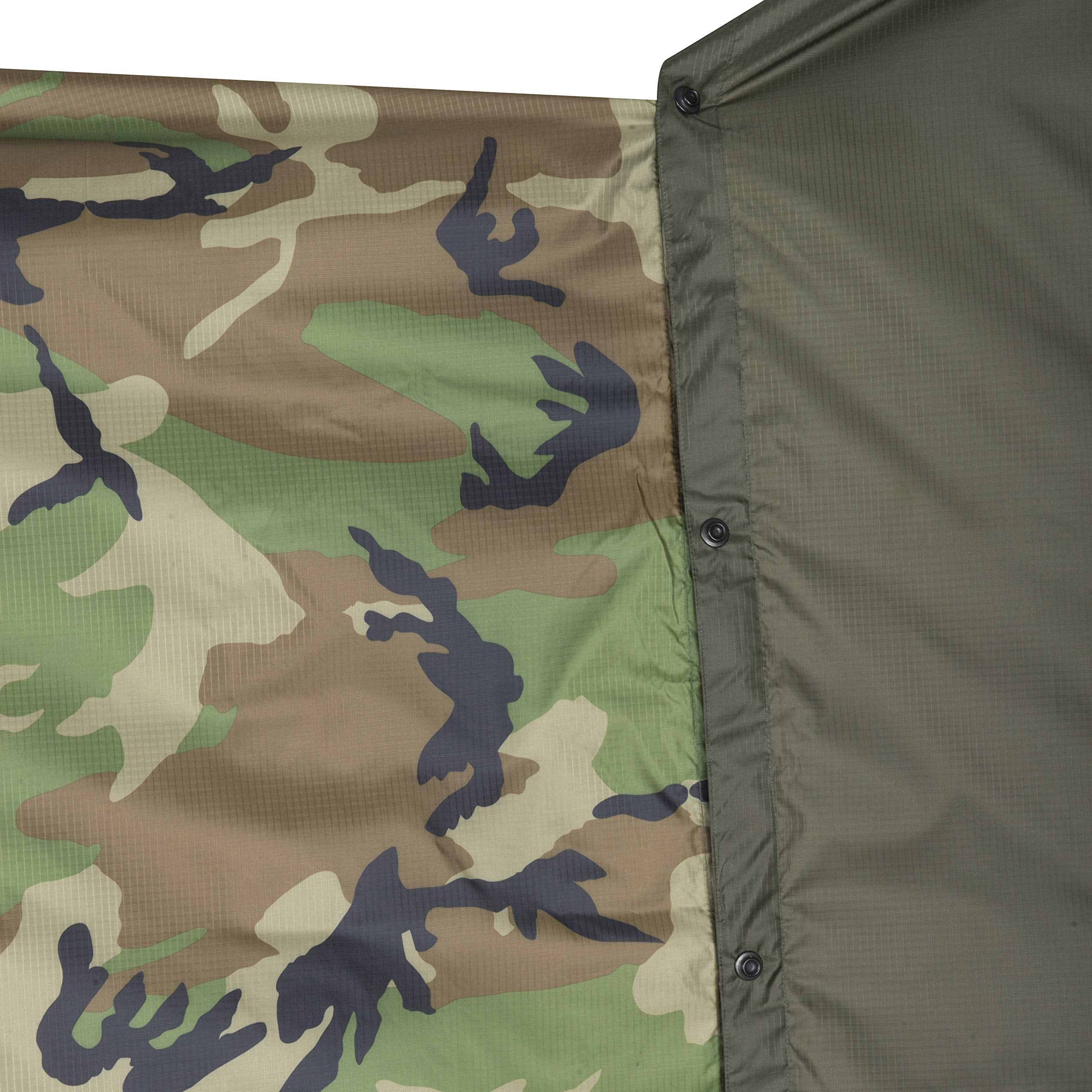 Helikon-Tex Poncho U.S. Model Black, Surplus Line