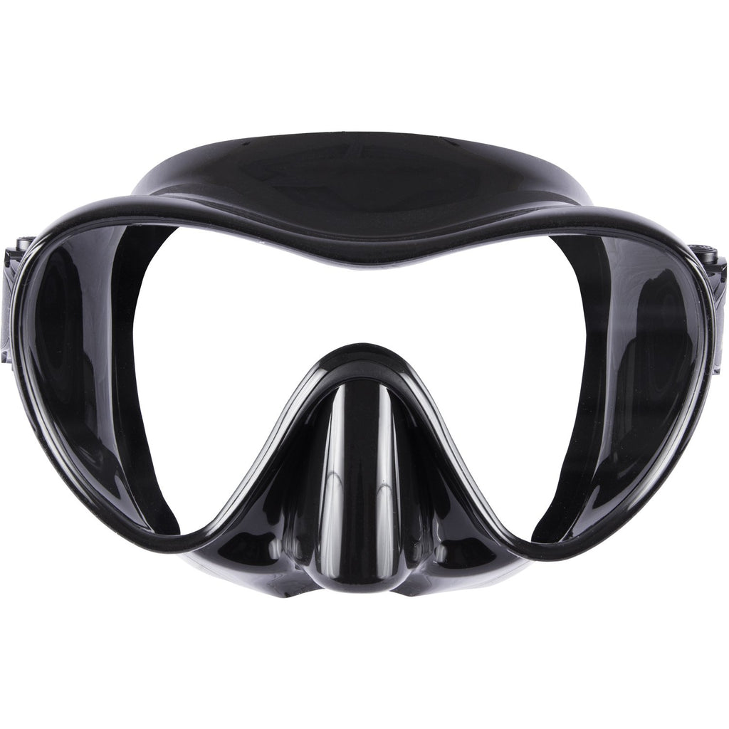 IST MP110 Frameless Dive Mask, Single Panoramic Shatterproof