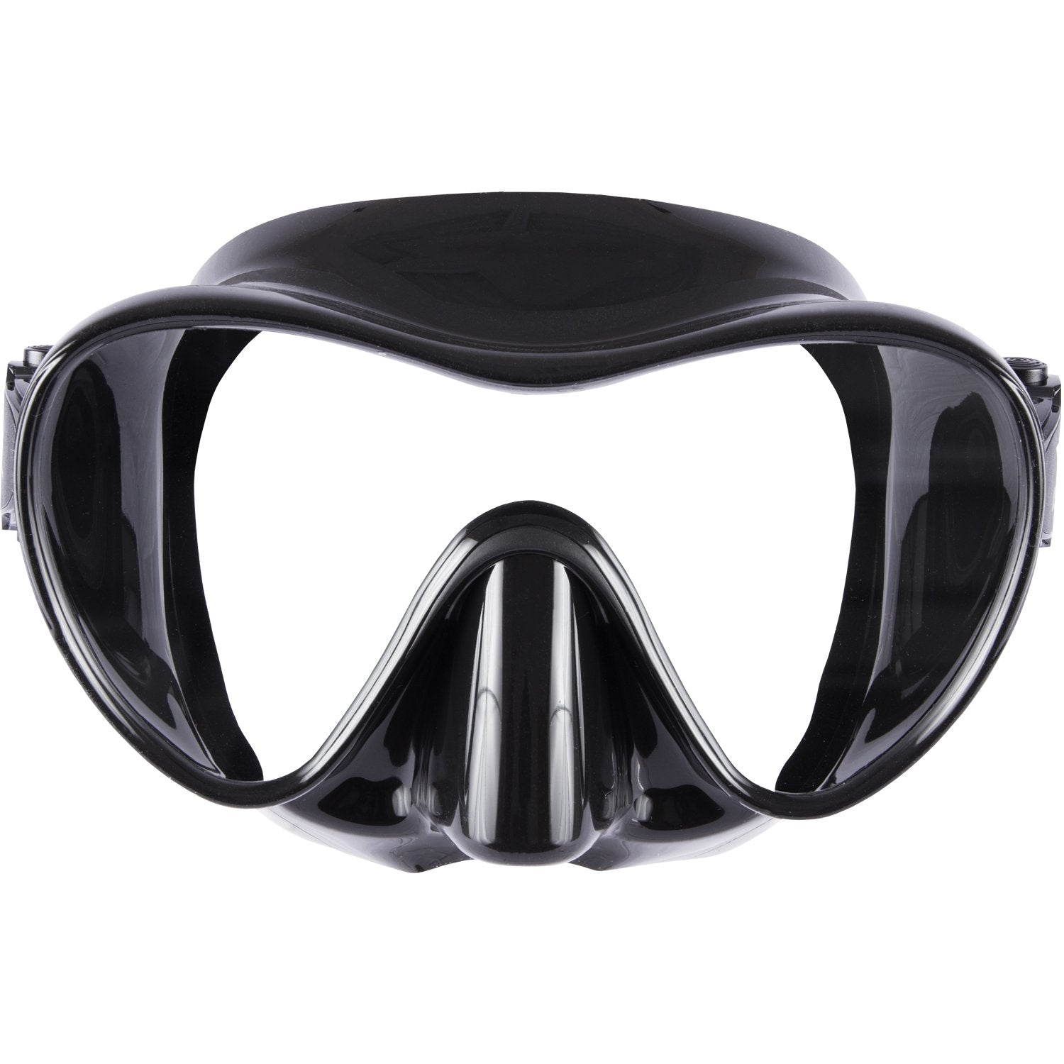 IST MP110 Frameless Dive Mask, Single Panoramic Shatterproof