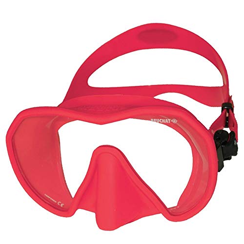 Beuchat Maxlux S Mask (Raspberry) for Snorkeling