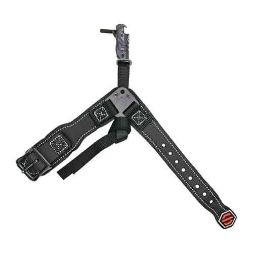 Scott Archery Ghost Buckle Archery Release with NCS Strap-Black