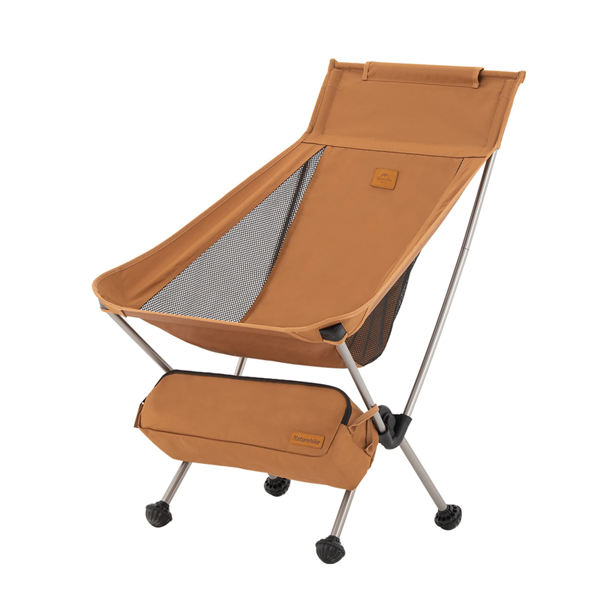 Naturehike YL09 Ultralight Camping Chair, 3.04 LBS Portable Backpacking Chair wi