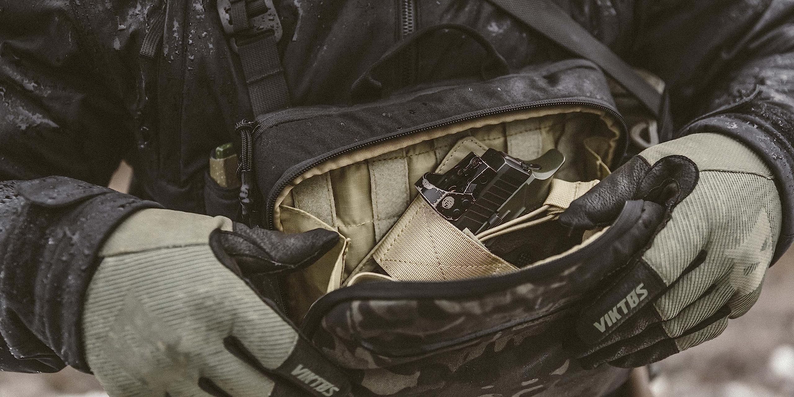 VIKTOS Tactical Pocketed Low Key Chest Rig, One Size