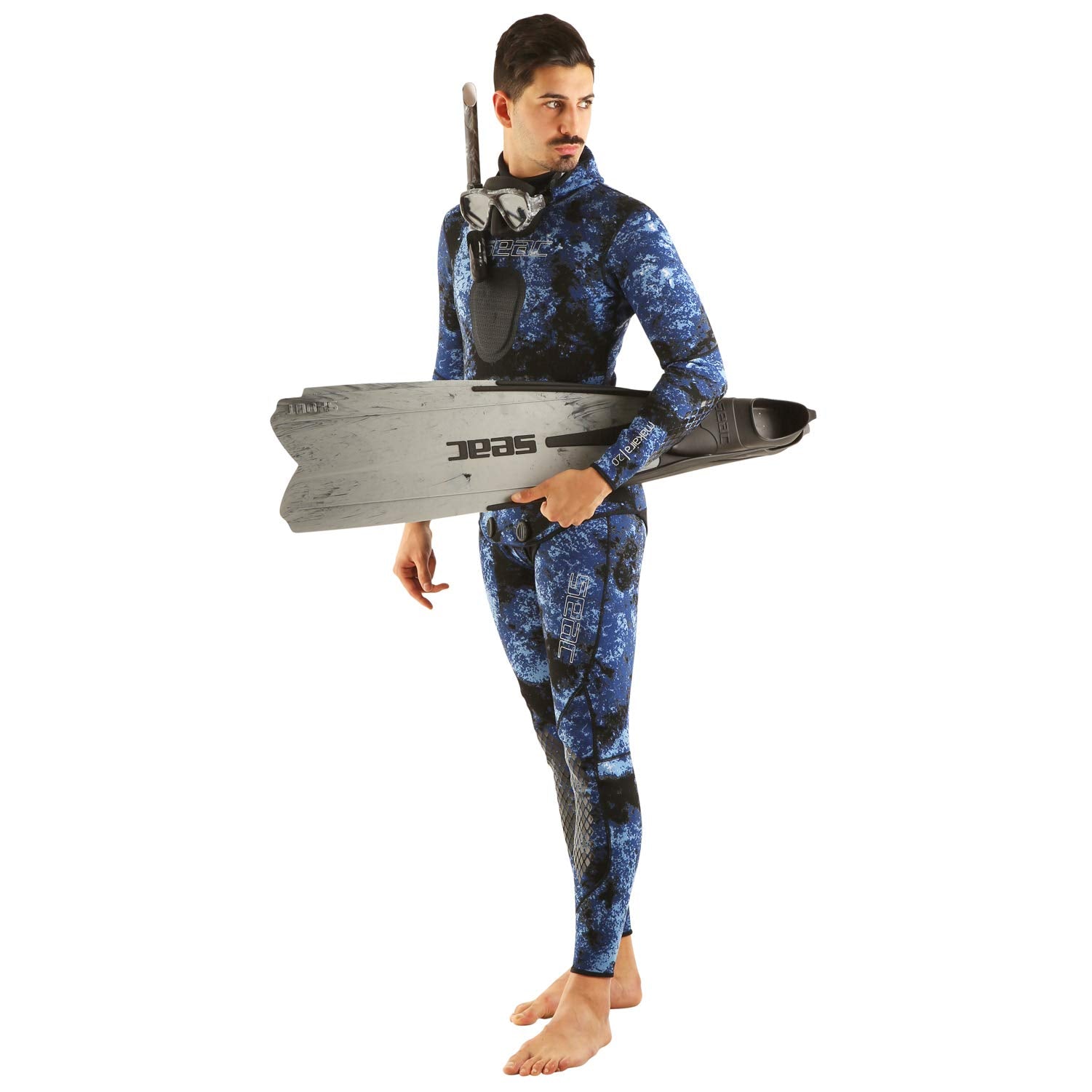 SEAC Shout, Long Fins for Scuba Diving, Spearfishing and Freediving