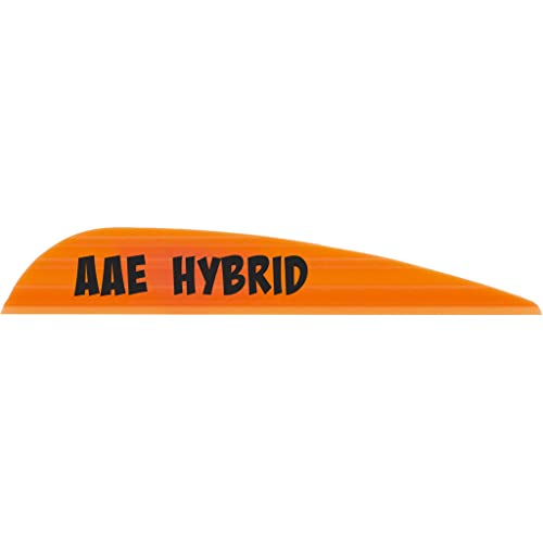 AAE Hybrid Vane 23 Fire Orange 100 pk.