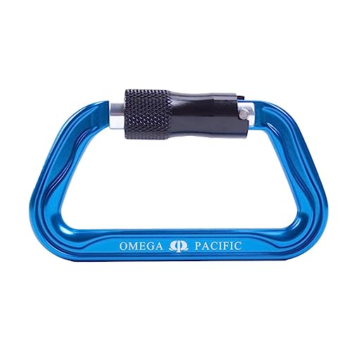 Omega Pacific Standard D Aluminum Keylock Quik-Lok Carabiner