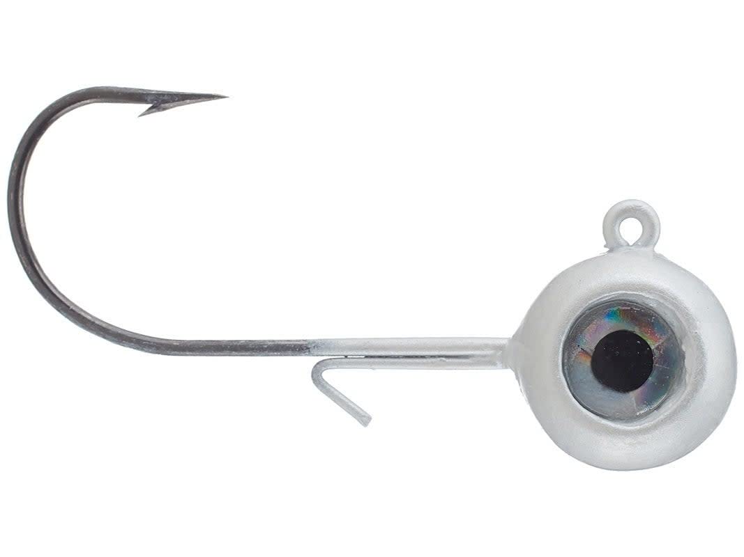 VMC Neon Moon Eye Jig 1/8 White, one Size
