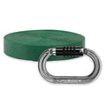 Rock-N-Rescue Heavyweight Nylon Tubular Webbing Green 25 ft Bundle w/Raider Quik