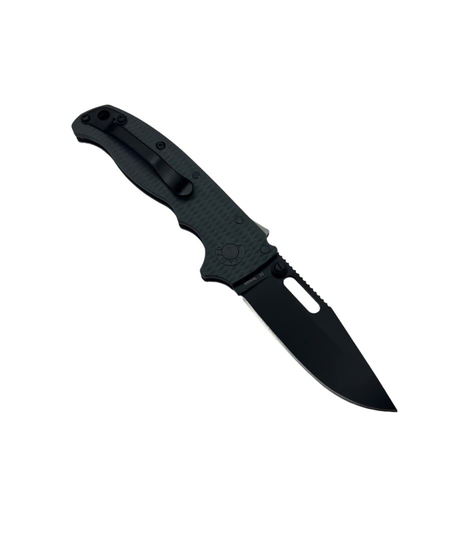 Demko Knives AD20.5 Shark Lock Folding Knife D2 Blade AD 20.5 Grivory Handle Fli