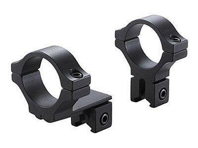 BKL 1 Rings, 3/8 or 11mm Dovetail, Offset, Matte Black