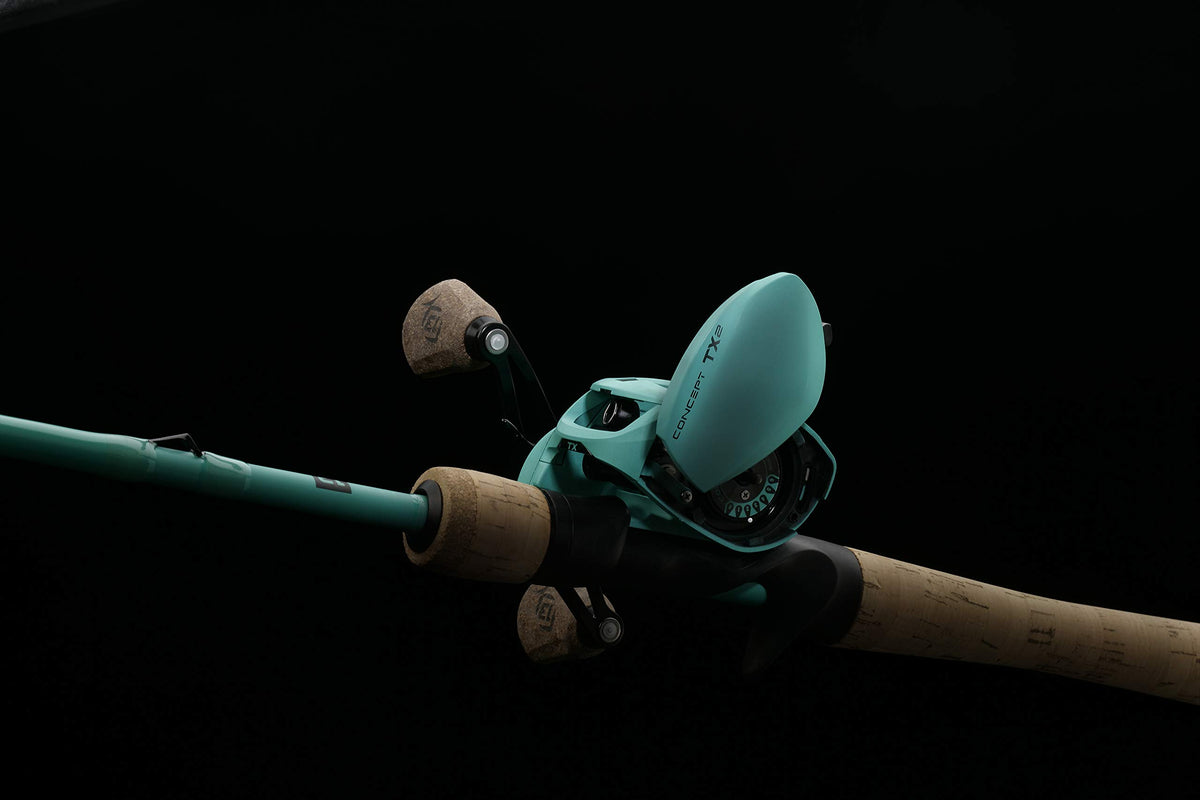 13 FISHING - Concept TX2 Baitcast Reel - 8.3:1 Gear Ratio - Right Hand Retrieve
