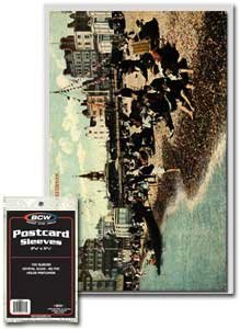 1,000 Continental Postcard Sleeves - 4 3/8 X 6