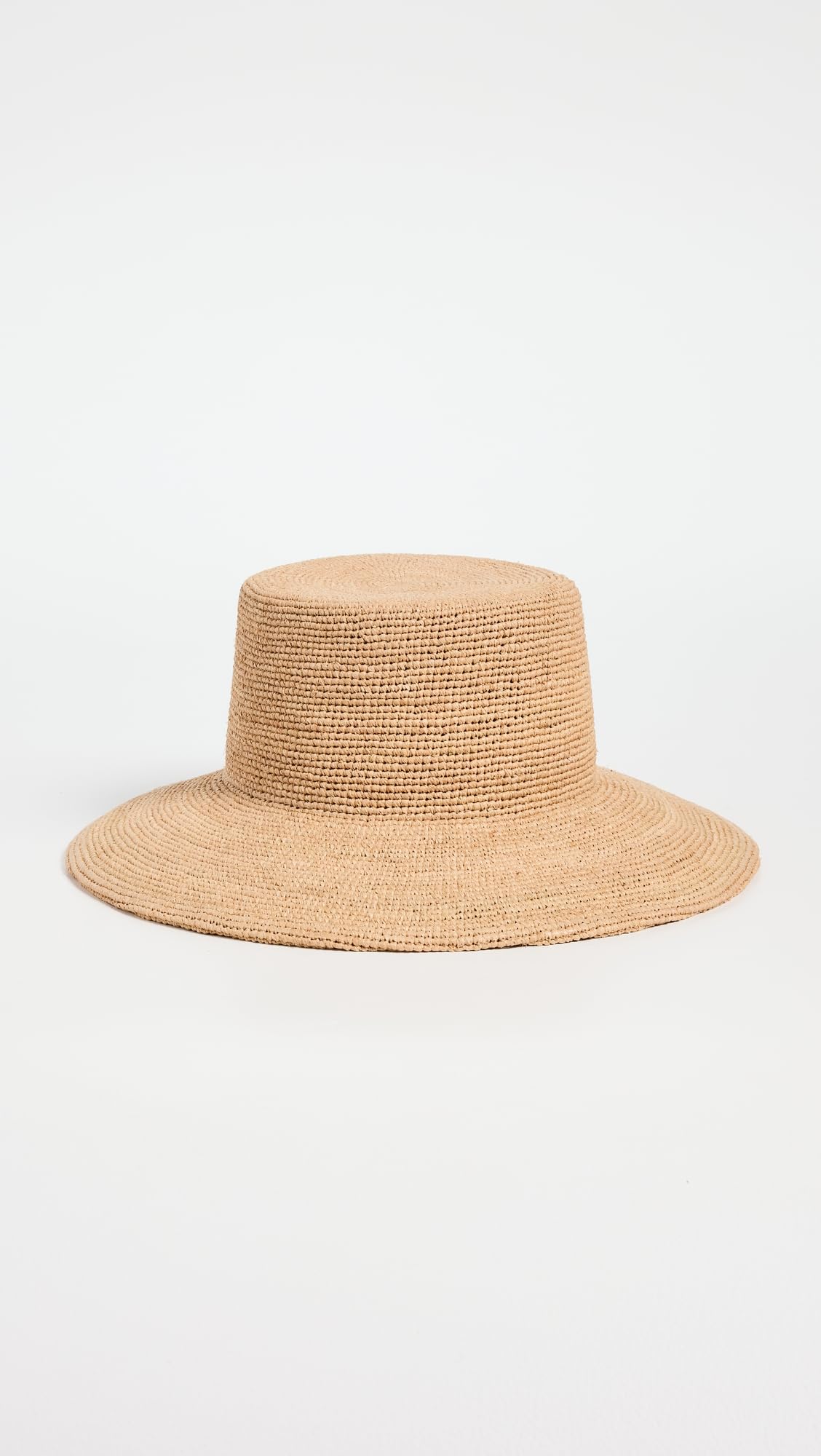 Lack of Color Women's The Straw Bucket Wide Hat, Natural, Tan, M