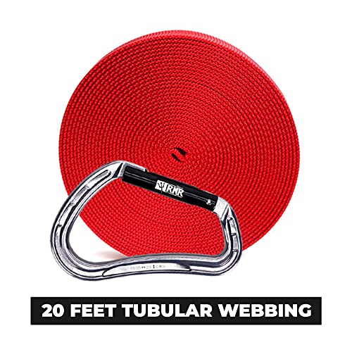 Rock-N-Rescue 20-Foot Webbing and Carabiner Combo