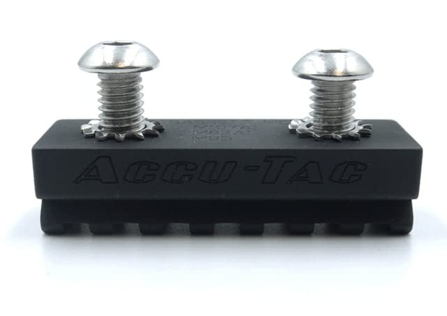 ACCU-TAC Bipod Barrett Spec Rail, Mil-Spec Type III Hard Anodized