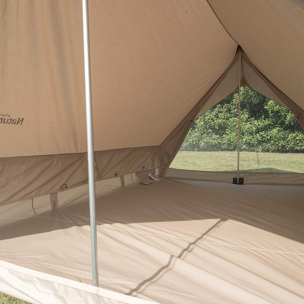Naturehike Cotton Retro Tent Outdoor Glamping Camping Cabin Tent (Extend 5.6), view 6