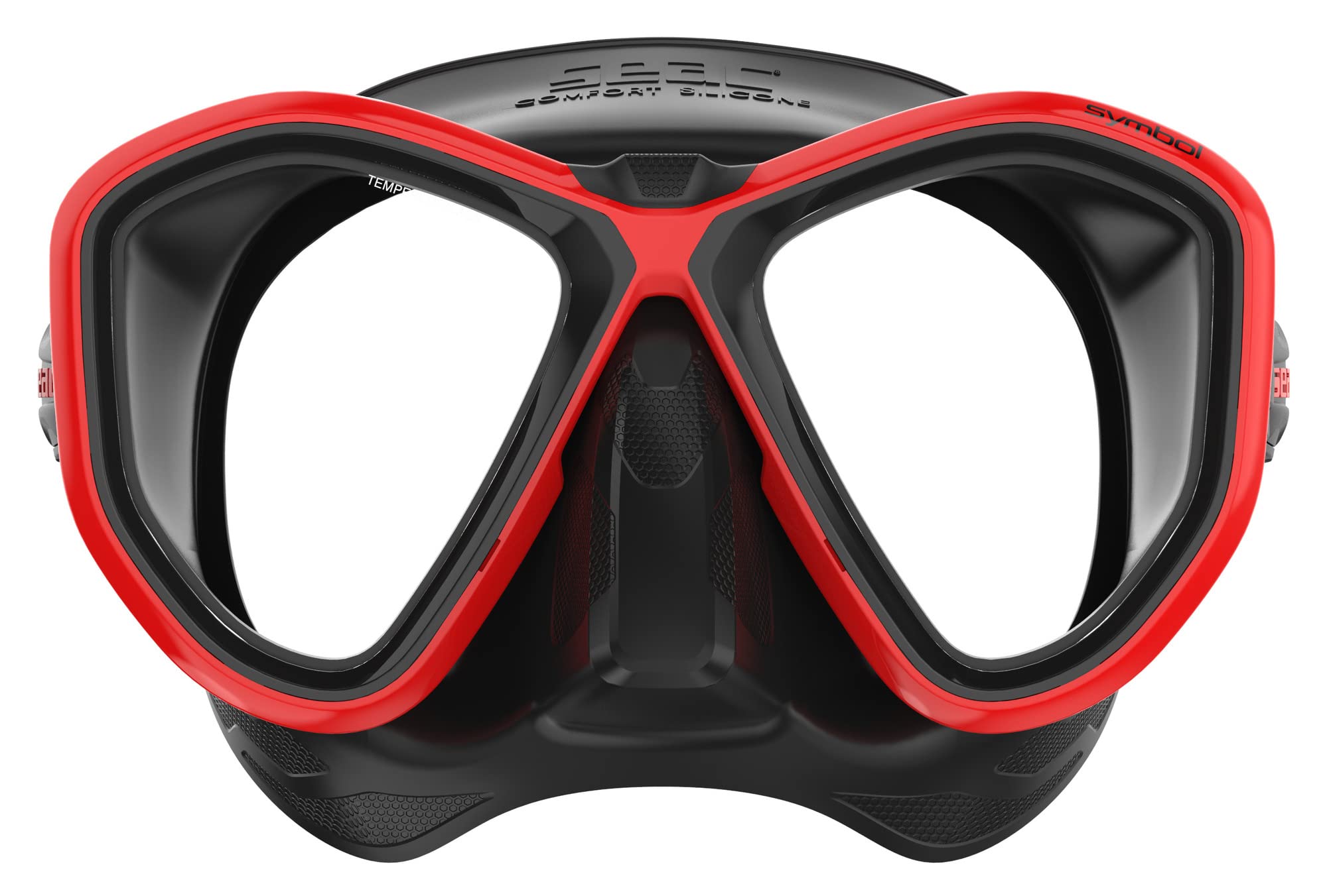 SEAC Symbol Diving Mask, Color: Red