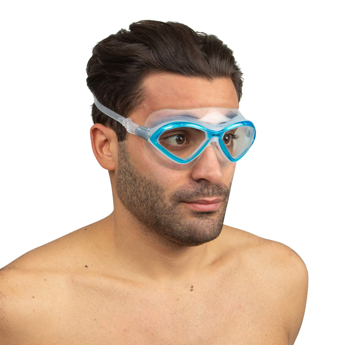 SEAC Diablo, Swimming Mask Goggles for Men and Women for use in The Pool and Ope