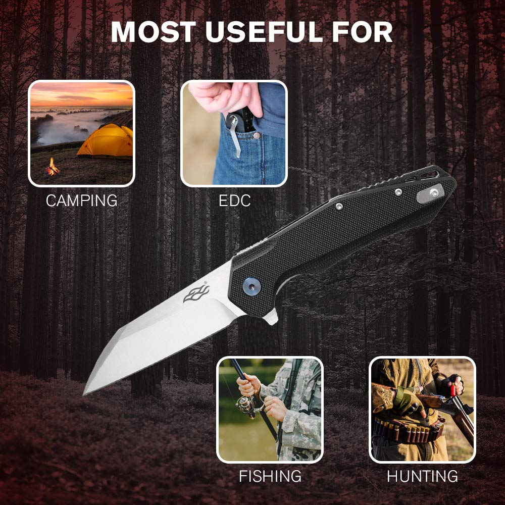 Firebird GANZO FH31 Pocket Folding Knife Wharncliffe D2