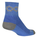 SockGuy, Infinite, Classic Sock, Sporty and Stylish, 3 Inches - Small/Medium