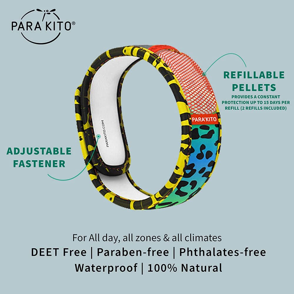 PARA'KITO Mosquito Insect & Bug Protection Wristband