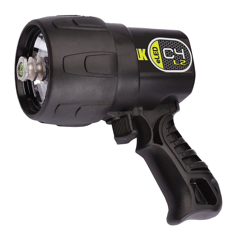 Underwater Kinetics C4 eLED (L2) Dive Light w/ NiMH Battery/Charger, Black